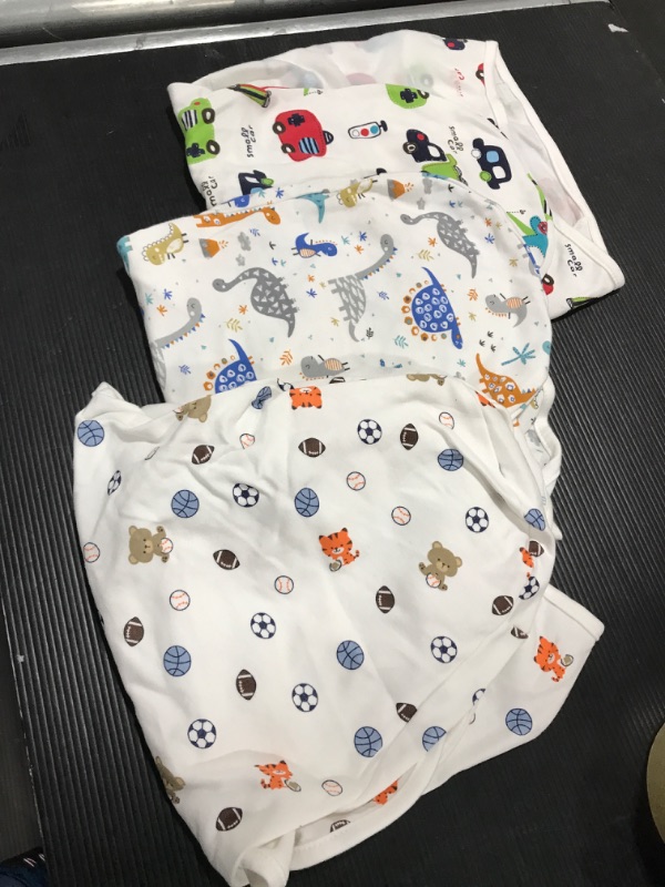 Photo 2 of (3 PACK) Bubble bear Adjustable Baby Swaddle Blanket 3-6 Months 