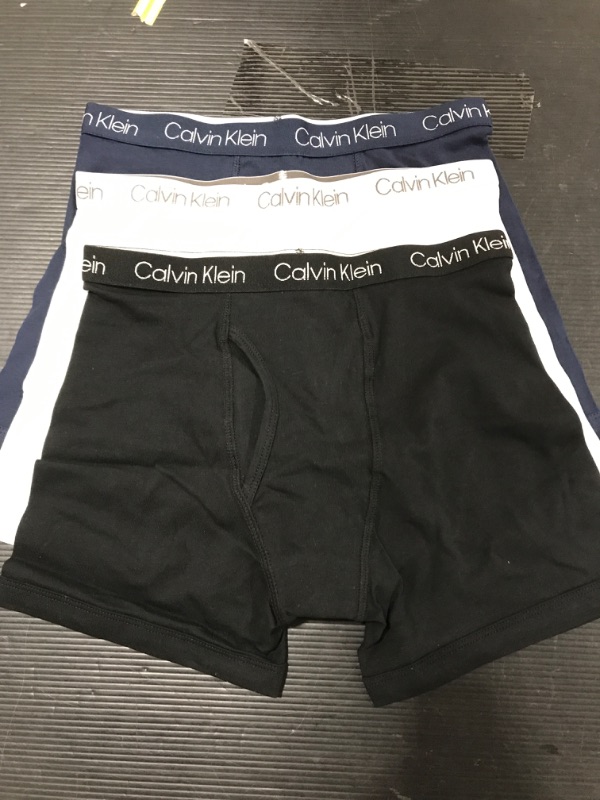 Photo 1 of (3 PACK) BOYS CALVIN KLEIN BOXER BREIFS LARGE 14/16