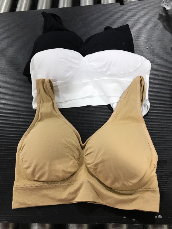 Photo 1 of 3pk of womens bras Size M 