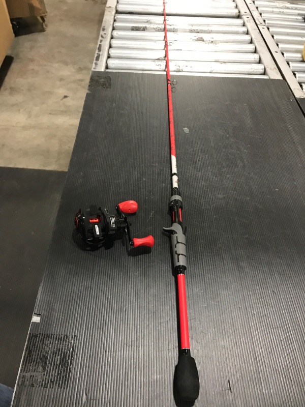 Photo 2 of Abu Garcia Black Max & Max X Low Profile Baitcast Reel and Fishing Rod Combo
