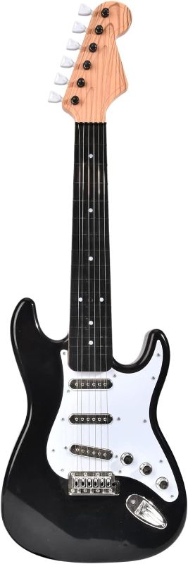 Photo 1 of JING SHOW BUSSINESS 25 Inch Guitar Toy for Kids, 6 Strings Electric Guitar Musical Instruments for Children,Multifunctional Portable Electronic Instrument