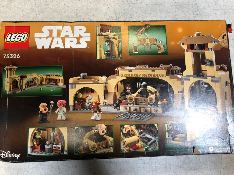 Photo 2 of LEGO Star Wars Boba Fett's Throne Room 75326 Building Toy Set for Kids, Boys, and Girls Ages 9+ (732 Pieces) Standard Packaging - FACTORY SEALED- UNOPENED