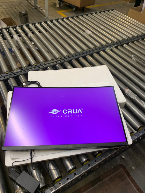 Photo 3 of CRUA CR240DM 24" Inch Super Monitor --- Box Packaging Damaged, Minor Use
