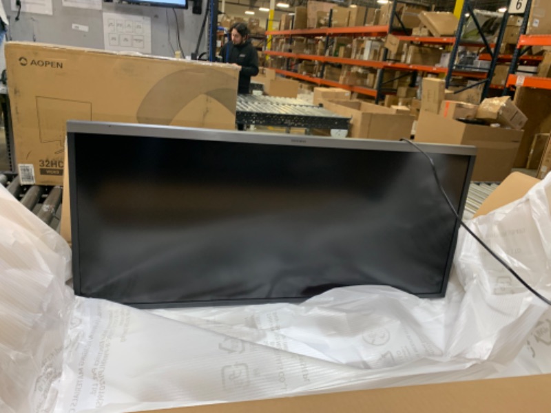 Photo 4 of Samsung 34" Class Ultrawide Monitor with 21:9 Wide Screen, S34J552WQNXZA --- Box Packaging Damaged, Item is New
