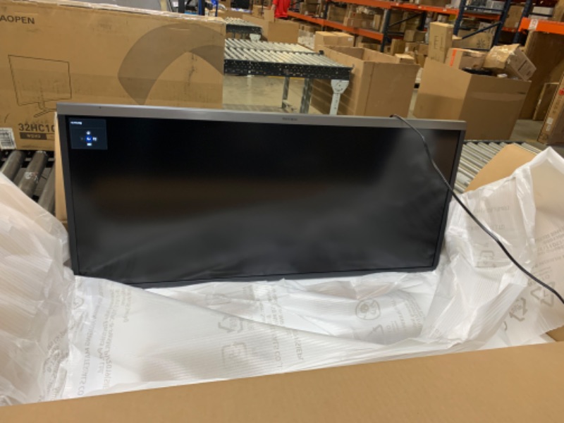 Photo 3 of Samsung 34" Class Ultrawide Monitor with 21:9 Wide Screen, S34J552WQNXZA --- Box Packaging Damaged, Item is New
