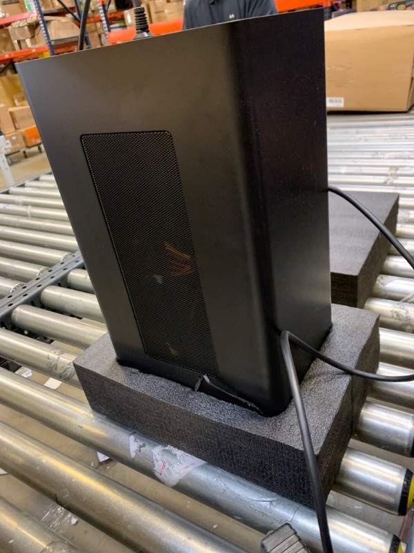 Photo 6 of Razer Core X Chroma Aluminum External GPU Enclosure (eGPU): Compatible with Windows & MacOS Thunderbolt 3 Laptops, NVIDIA /AMD PCIe Support, 700W PSU, 4x USB 3.1, 1x Gbit Ethernet, Chroma RGB, Black Classic Black Core X Chroma eGPU -- Moderate Use, Scuffs