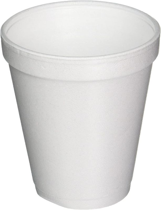 Photo 1 of 2 Pack Bundle - Dart Drink Foam Cups, 8oz, White, 25/Pack --- No Box Packaging, Item is New
