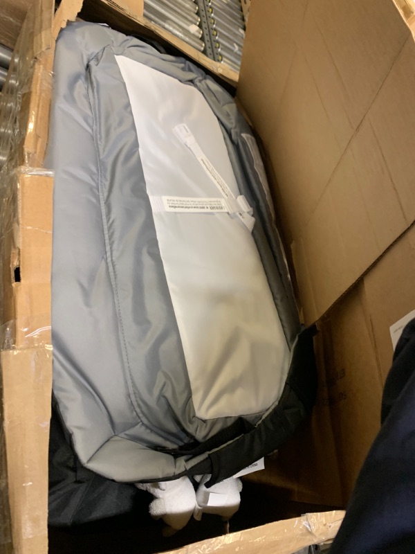 Photo 1 of Baby Trend Retreat Twins Nursery Center, Quarry --- Box Packaging Damaged, Moderate Use, Scratches and Scuffs on Item as Shown in Pictures, Missing Parts
