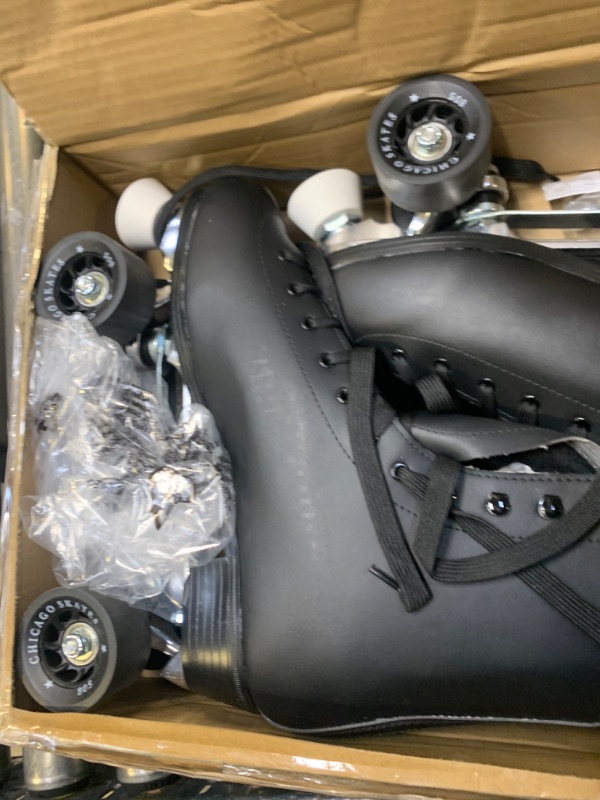 Photo 6 of Chicago Skates Dlx Men'S 13, Black --- Box Packaging Damaged, Item is New
