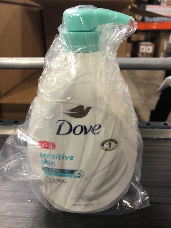 Photo 2 of Dove Hypoallergenic Body Wash To Moisturize Sensitive Skin Body Wash For Sensitive Skin Sulfate And Paraben Free 34oz 34 Fl Oz (Pack of 1)
