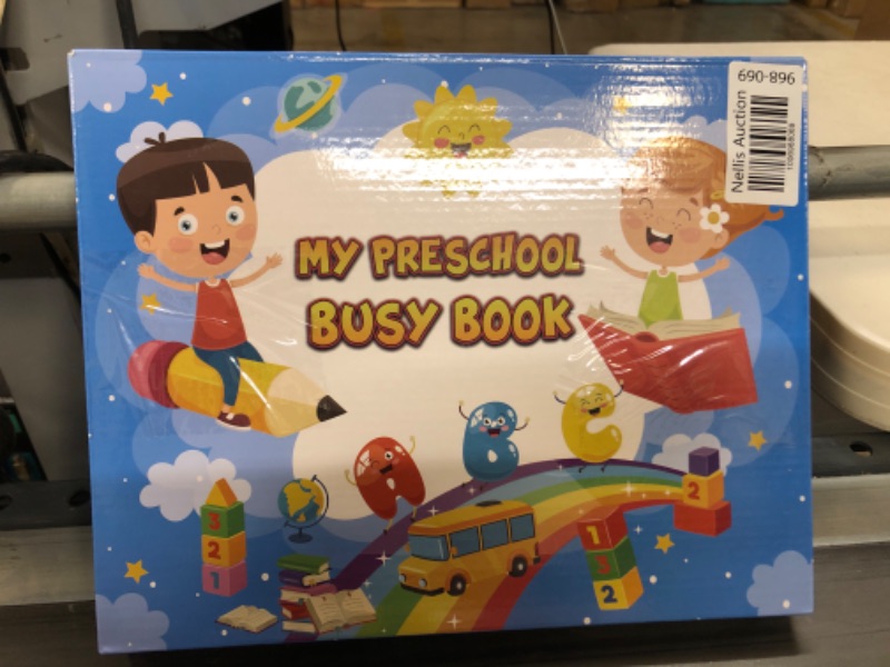 Photo 1 of Busy Book for Kids, Busy Book for Toddlers 2-4, Montessori Toys for Toddlers, Preschool Learning Activities, Autism Sensory Educational Toys for 2 3 4 5 Years Old, Valentine's Day Gifts for Kids
