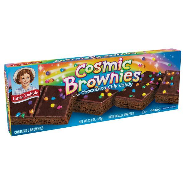 Photo 1 of 4 PACK (24 TOTAL)Little Debbie Cosmic Brownies
BEST BY 1/13/23
