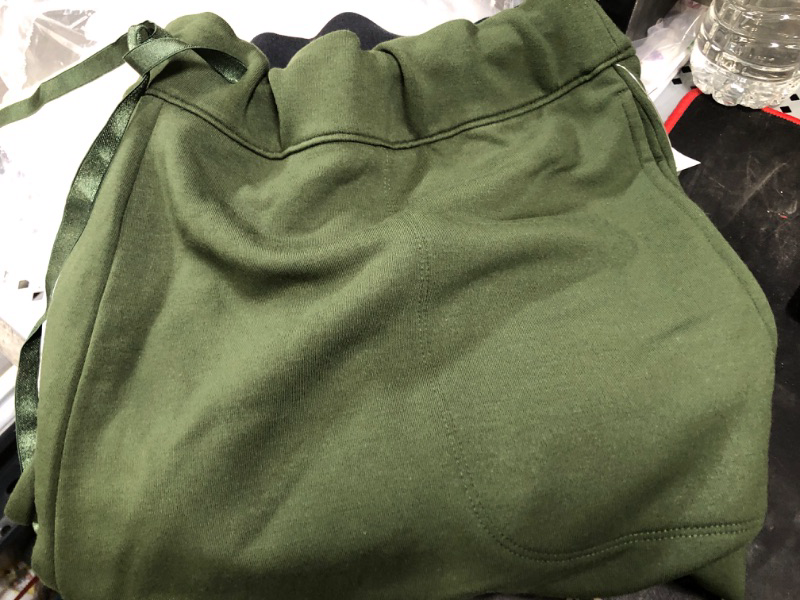 Photo 2 of Core 10 Women's Cloud Soft Fleece Jogger Yoga Sweatpant 1X Olive