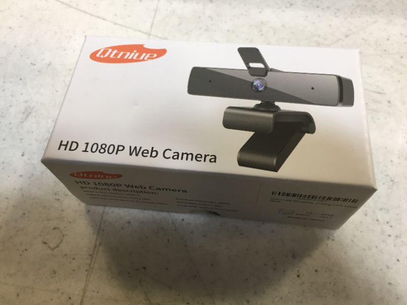 Photo 4 of Qtniue Webcam with Microphone and Privacy Cover, FHD Webcam 1080p, Desktop or Laptop and Smart TV USB Camera for Video Calling, Stereo Streaming and Online Classes