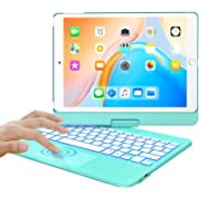 Photo 1 of iPad 9th Generation Case with Keyboard, CHESONA Trackpad Keyboard for iPad 8th