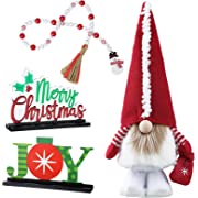 Photo 1 of 4 Pieces Christmas Tiered Tray Decor Christmas Wooden Signs Christmas 