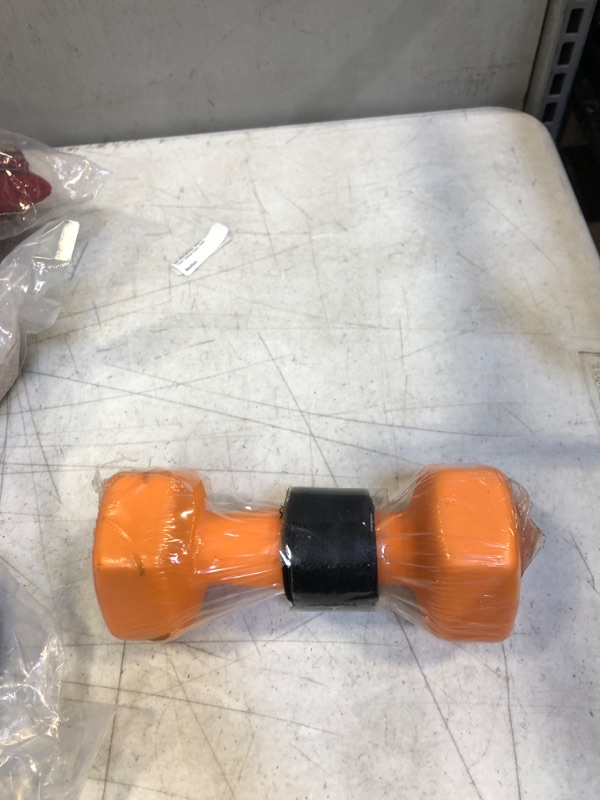 Photo 1 of 3 KG ORANGE DUMB BELL 