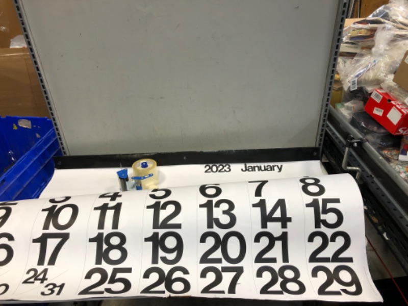 Photo 1 of  HUGE 2023 CALENDAR 