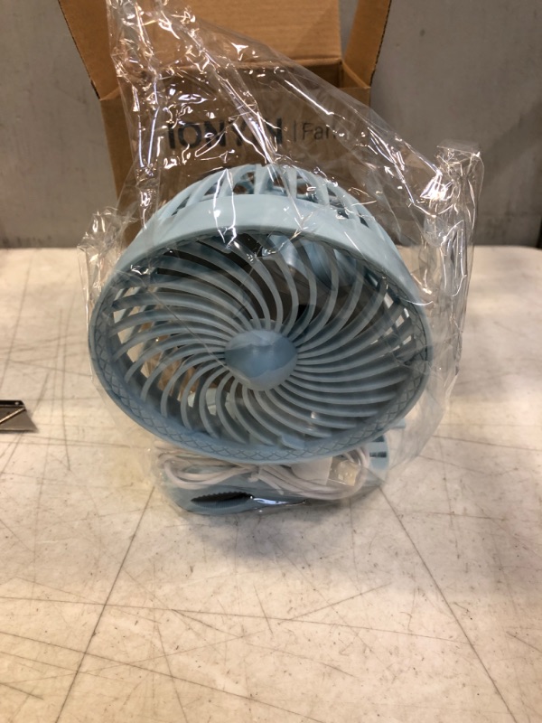 Photo 1 of SMALL USB LIGHT BLUE FAN 