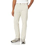 Photo 1 of Amazon Essentials Men's Slim-Fit Wrinkle-Resistant Flat-Front Chino Pant SIZE 34W X 32L

