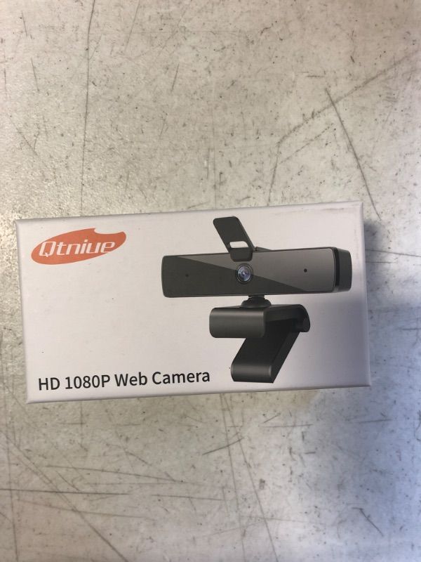 Photo 3 of Qtniue Webcam with Microphone and Privacy Cover, FHD Webcam 1080p, Desktop or Laptop and Smart TV USB Camera for Video Calling, Stereo Streaming and Online Classes 30FPS