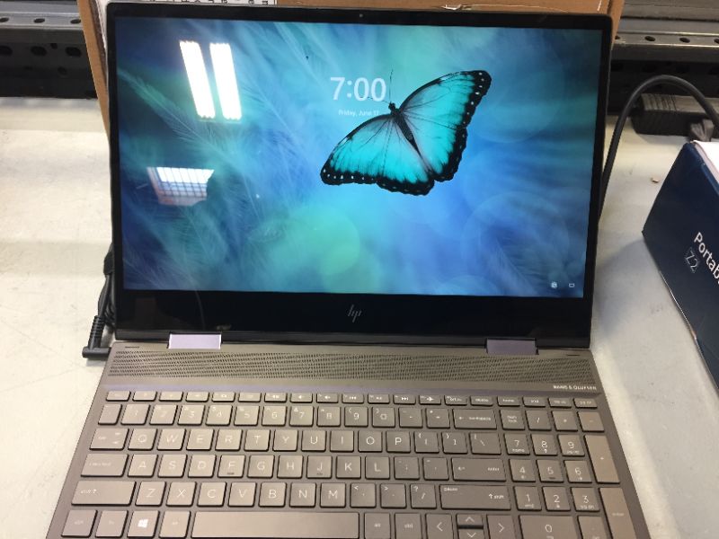 Photo 6 of HP Envy X360 2-in-1 15.6" FHD IPS Multitouch Screen Laptop | AMD Ryzen 7-4700U 8 cores | 16GB RAM | 512GB SSD | AMD Radeon | Backlit Keyboard | Fingerprint Reader | HDMI | Windows 10