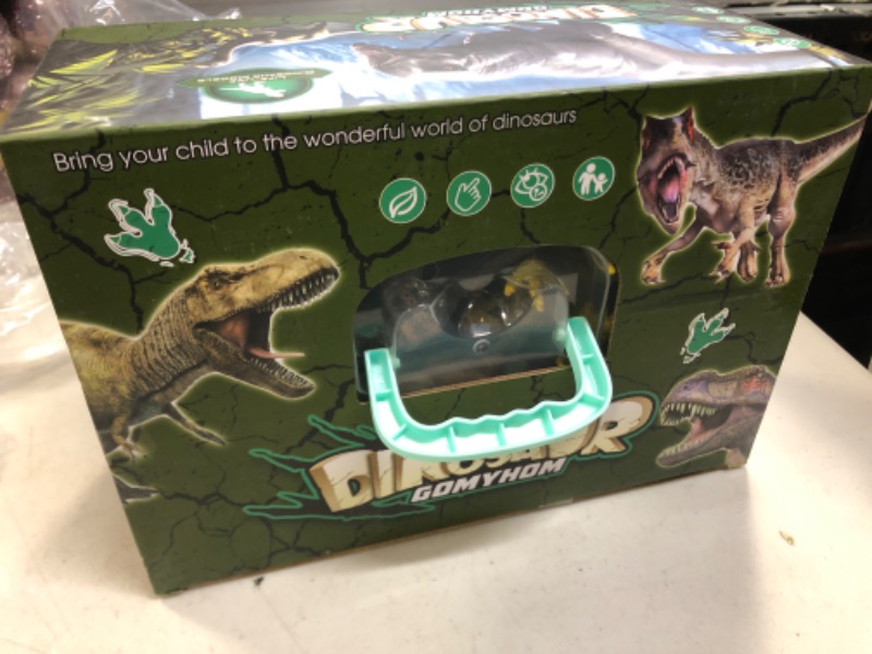 Photo 2 of Dinosaur Toys, Dinosaur Toys for Kids 3-5 with Activity Play Mat & Trees, Dinosaur Toys for Kids 5-7 Including 9 Dinosaurs, Storage Box, Packing Box, Kids Dinosaur Toys for Boys & Girls.-------2 PACK Amazon Basics USB 2.0 A-Male to Micro B Cable, 10 feet,