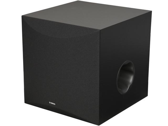 Photo 1 of Yamaha - 10-Inch 100-Watt-Max Powered Subwoofer - Black **WEAK BASS** 
