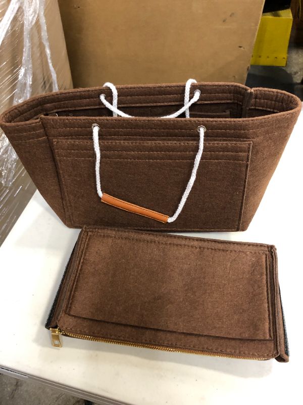 Photo 1 of Bag Insert Organizer 2Pack Brown