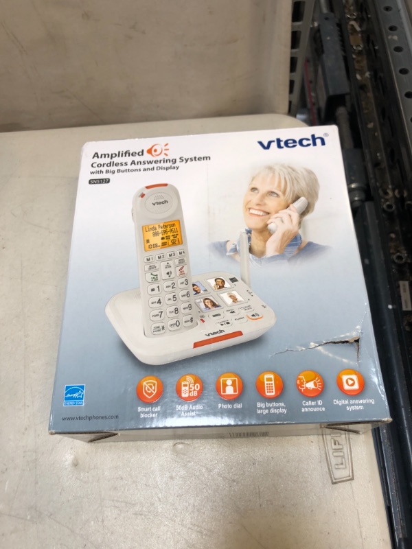 Photo 2 of Vtech Amplified Cordless Answering System With Big Buttons & Display
