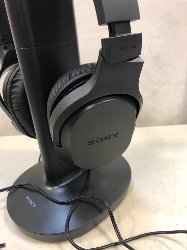 Photo 2 of Sony WH-RF400R + TMR-RF995R Over the Ear Headset + Charging Base (UNABLE TO TEST)

