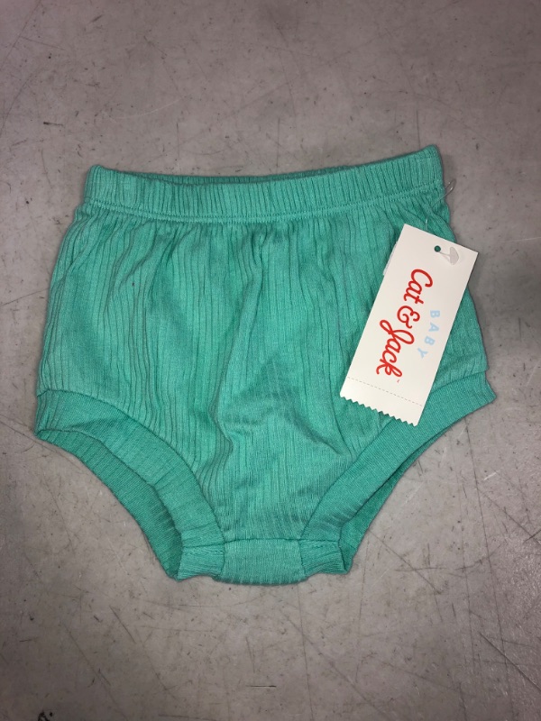 Photo 1 of CAT & JACK GREEN BABY SHORTS