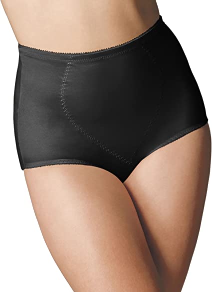 Photo 1 of Bali Women’s Jacquard Mesh Tummy Panel Firm Control Shapewear Brief 2-Pack Fajas
