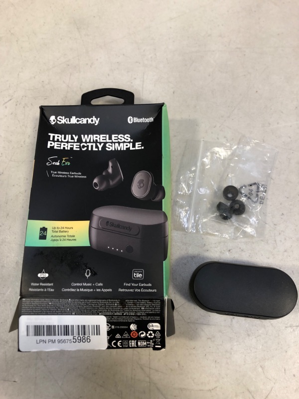 Photo 2 of SKULLCANDY BLUETOOTH EARBUDS