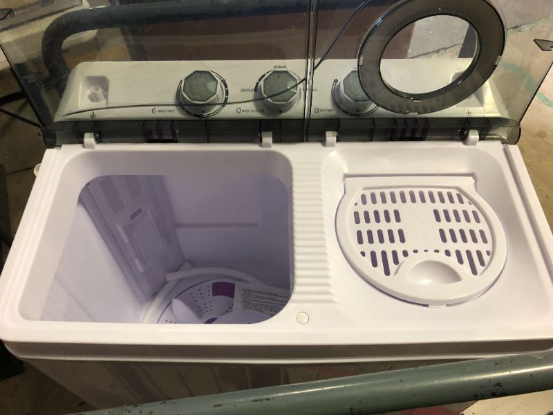 Photo 10 of  Compact Twin Tub Portable Washing Machine, Mini Washer