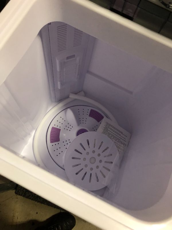 Photo 7 of  Compact Twin Tub Portable Washing Machine, Mini Washer