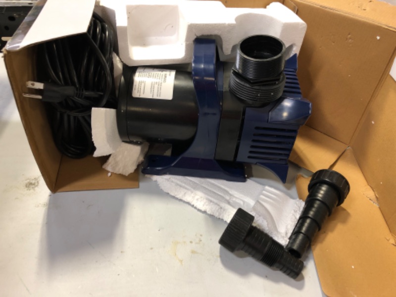 Photo 2 of Alpine Corporation 4000 GPH Cyclone Pump for Ponds, Fountains, Waterfalls, and Water Circulation