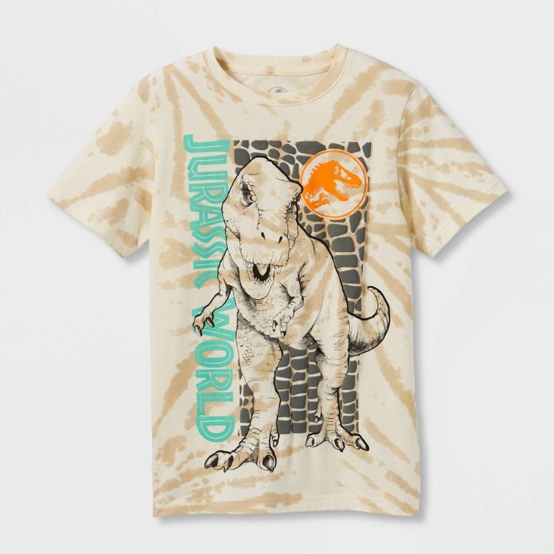 Photo 1 of Boys' Jurassic World Short Sleeve Graphic T-Shirt -XS
