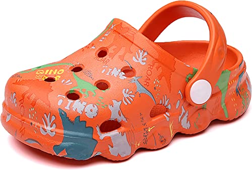 Photo 1 of Kids Cute Clogs Cartoon Garden Shoes Boys Girls Slides Slippers Indoor Outdoor Children Water Shower Beach Pool Sandals  TODDLER 5/6