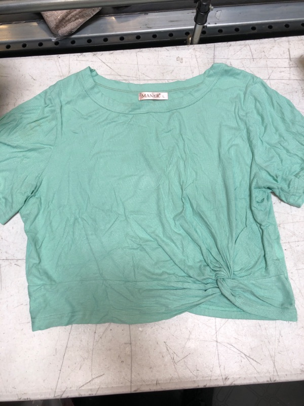 Photo 1 of AQUA CROP TOP SIZE L