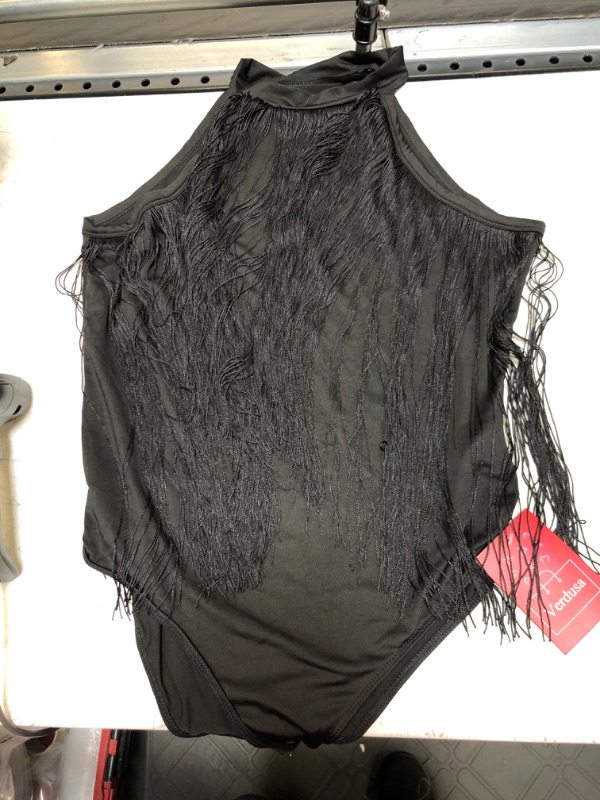 Photo 1 of BLACK WESTERN HALTER TOP BODYSUIT SIZE L