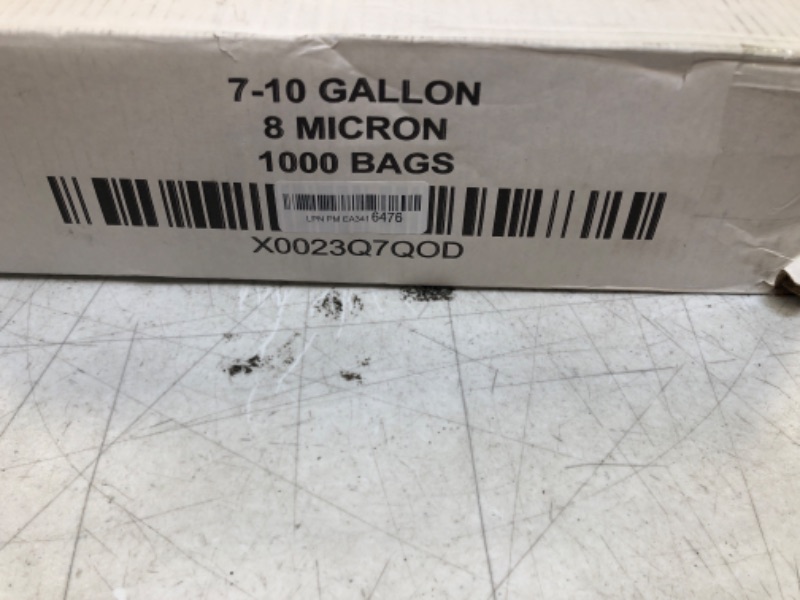 Photo 1 of 7-10 GALLON 8 MICRON 1000 BAGS