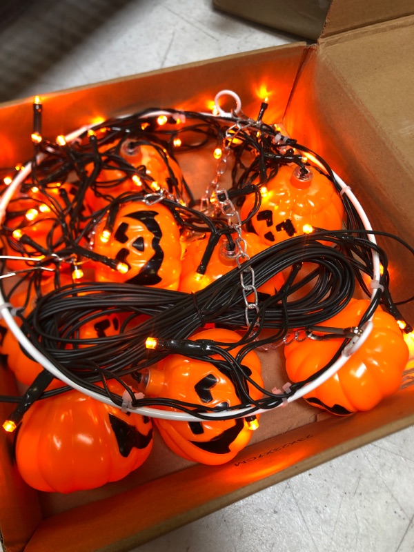 Photo 1 of PUMPKIN LANTERN LIGHTS