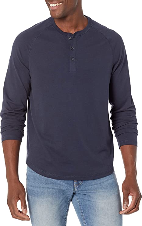 Photo 1 of AMAZON ESSENTIAL LONG SLEEVE THERMAL SHIRT BLUE XXL