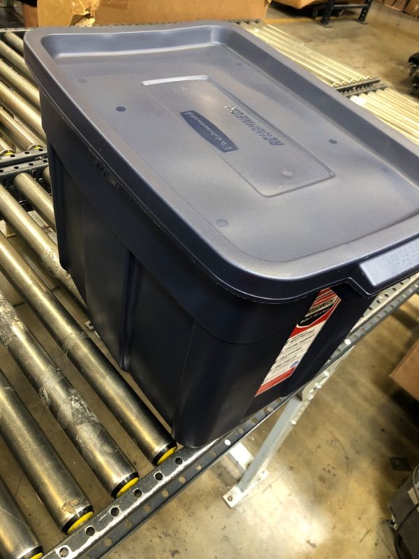 Photo 1 of Roughneck Storage Tote, 18-Gallons