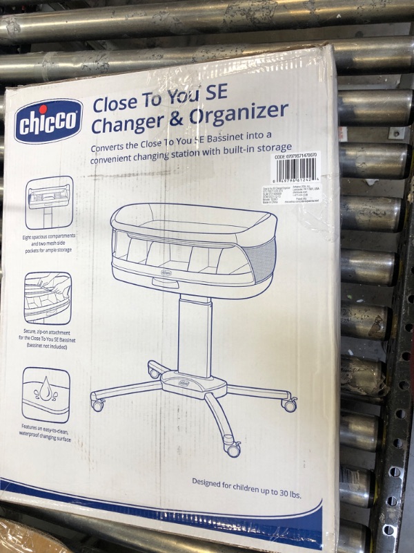 Photo 2 of Changer & Organizer addition for the Chicco Close to You SE – Grey