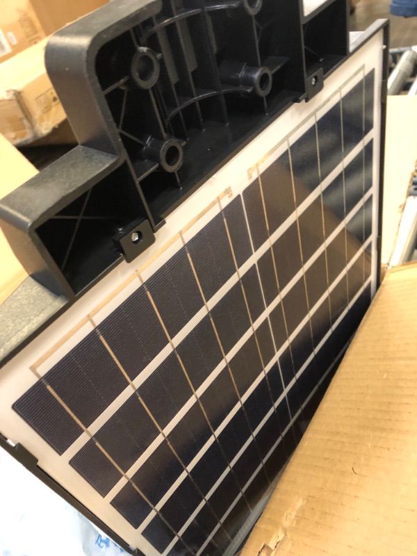 Photo 1 of 600W Solar Street Lights Outdoor, 30000LM High Brightness Dusk to Dawn LED Wide Angle Lamp , with Motion Sensor and Remote Control,Waterproof for Parking Lot, Yard, Garden, Patio, Stadium, Piazza