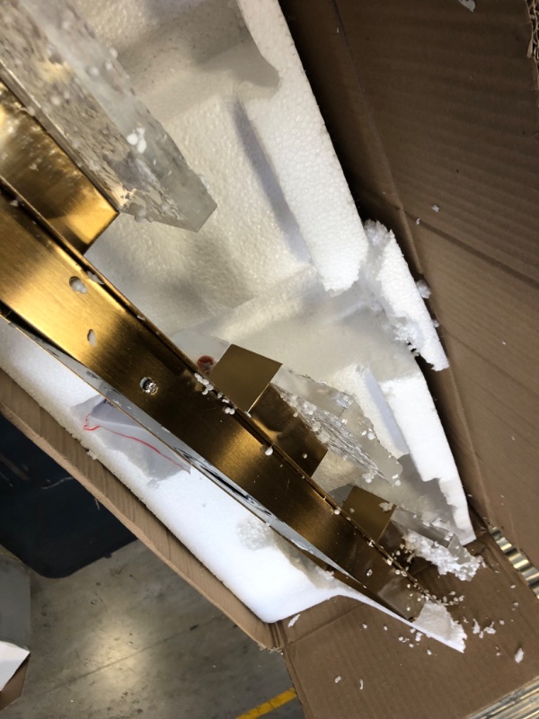 Photo 1 of Dailyart Bathroom Light Fixtures Dimmable Gold Bathroom Vanity Light 3 Light Modern Bathroom Lights Over Mirror, Cool White 18W Up&Down Wall Light Led Vanity Lights for Bathroom(No Bulb Required)
