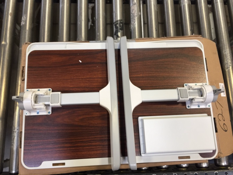 Photo 1 of Foldable Laptop Bed Tray Desk, Adjustable Laptop Bed Table with Heights and Angles, Upgraded-Sturdy Laptop Stand for Bed/Sofa/Couch/Floor, Lap Tablet Desk...
