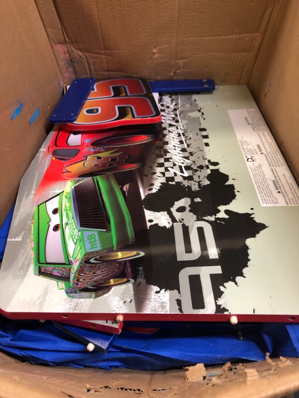 Photo 4 of Delta Children Disney/Pixar Cars Wood Toddler Bed 